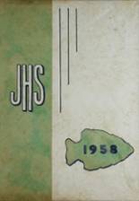 Jacksonville High School 1958 yearbook cover photo