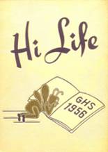 1956 Greenville High School Yearbook from Greenville, Michigan cover image