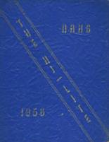 New Riegel High School 1956 yearbook cover photo