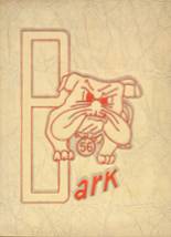 Burbank High School 1956 yearbook cover photo