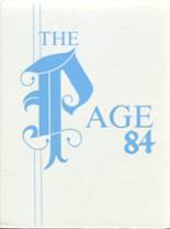 Page County High School 1984 yearbook cover photo