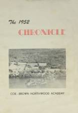 1952 Coe-Brown Northwood Academy Yearbook from Northwood, New Hampshire cover image