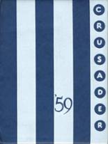 Northwest Christian School 1959 yearbook cover photo