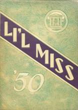Hattiesburg High School 1950 yearbook cover photo
