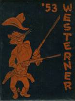 San Angelo Central High School 1953 yearbook cover photo