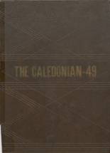 Caledonia High School 1949 yearbook cover photo