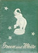 Easley High School 1957 yearbook cover photo