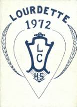 Lourdes High School 1972 yearbook cover photo