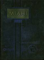 Miami High School 1934 yearbook cover photo