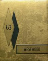 Westwood High School 1963 yearbook cover photo