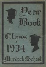 Murdock High School 1934 yearbook cover photo