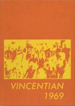 St. Vincent High School 1969 yearbook cover photo