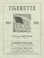 Lacrosse High School 1944 yearbook cover photo