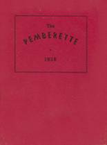 Pemberville High School 1936 yearbook cover photo