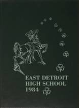 East Detroit High School 1984 yearbook cover photo