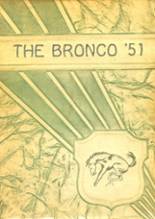 Briscoe High School 1951 yearbook cover photo