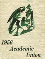 Waterville High School 1956 yearbook cover photo