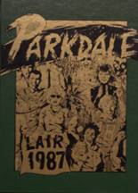 Parkdale High School 1987 yearbook cover photo