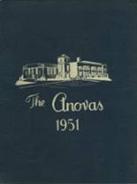 Savona High School 1951 yearbook cover photo
