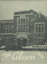 Alfred-Almond Central High School 1951 yearbook cover photo