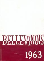 Belleville Township High School 1963 yearbook cover photo