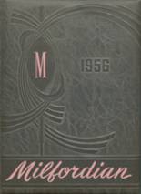 Milford High School 1956 yearbook cover photo