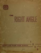 Maryland Park High School 1946 yearbook cover photo