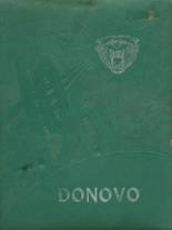 Donovan Junior - Senior High School 1961 yearbook cover photo