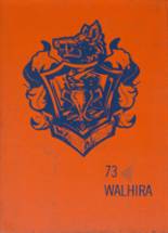 Walhalla High School 1973 yearbook cover photo