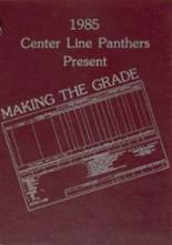 Center Line High School 1985 yearbook cover photo