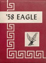 1958 Tongue River High School Yearbook from Dayton, Wyoming cover image