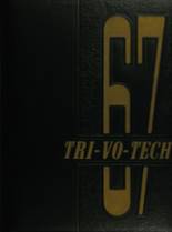 Middlesex County Vo-Tech School 1967 yearbook cover photo