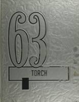 1963 Mather High School Yearbook from Munising, Michigan cover image