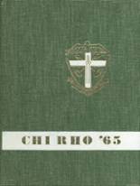 Bishop McGuinness High School 1965 yearbook cover photo