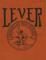 Skowhegan High School 1937 yearbook cover photo
