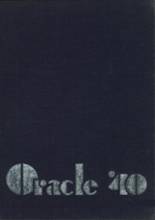 Gloversville High School 1940 yearbook cover photo