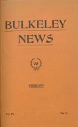 1908 Bulkeley School Yearbook from New london, Connecticut cover image