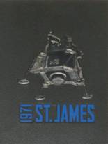 St. James High School 1971 yearbook cover photo