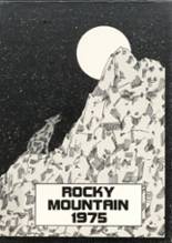 Rocky Mountain High School 1975 yearbook cover photo