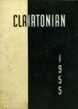 Clairton High School 1955 yearbook cover photo