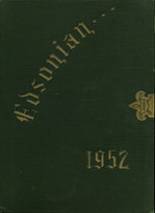 Southside High School 1952 yearbook cover photo