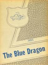 Halstead High School 1953 yearbook cover photo