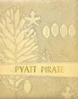Pyatt High School 1962 yearbook cover photo