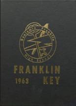 Benjamin Franklin High School 1963 yearbook cover photo