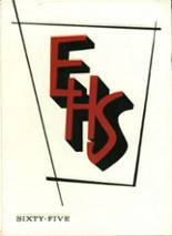 Elgin High School 1965 yearbook cover photo