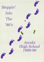 Arcola High School 1990 yearbook cover photo