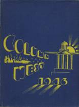 West High School 1946 yearbook cover photo