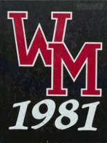 Weston-McEwen High School 1981 yearbook cover photo