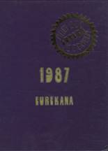 Eureka High School 1987 yearbook cover photo