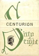 Century High School 1968 yearbook cover photo